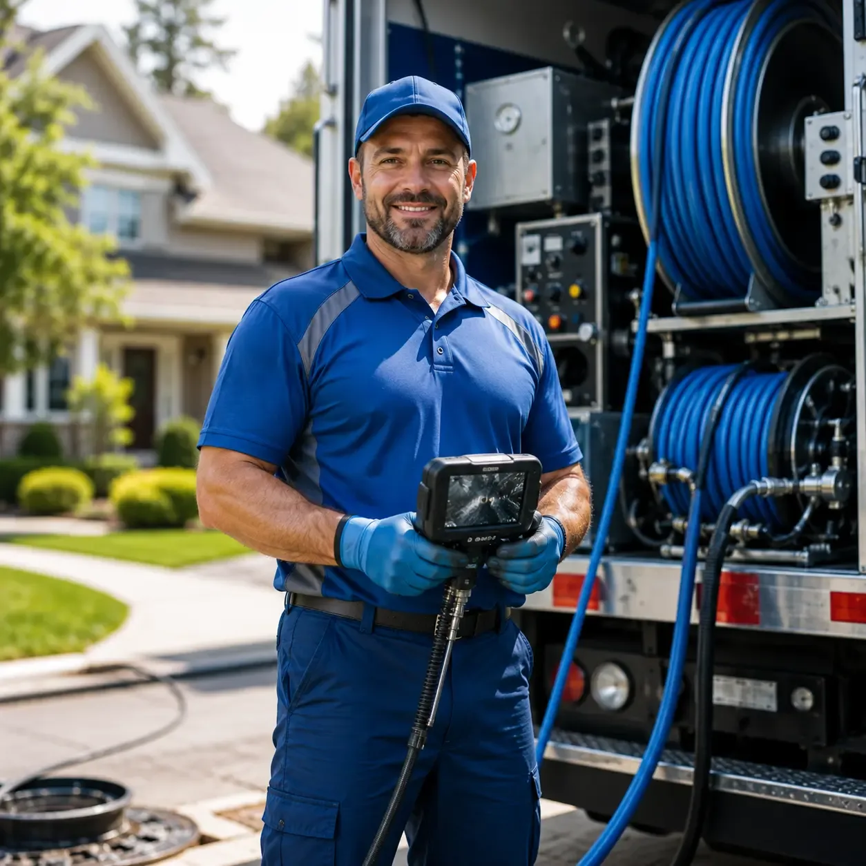Local outdoor drain cleaning specialists in Okemah, OK